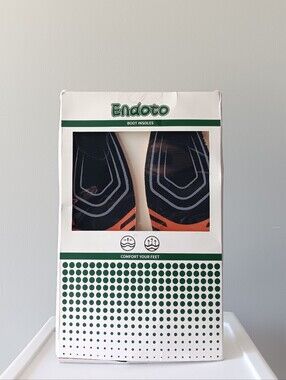 Endoto Boot Insoles for Ariat Size 12 Men's Black Orange
